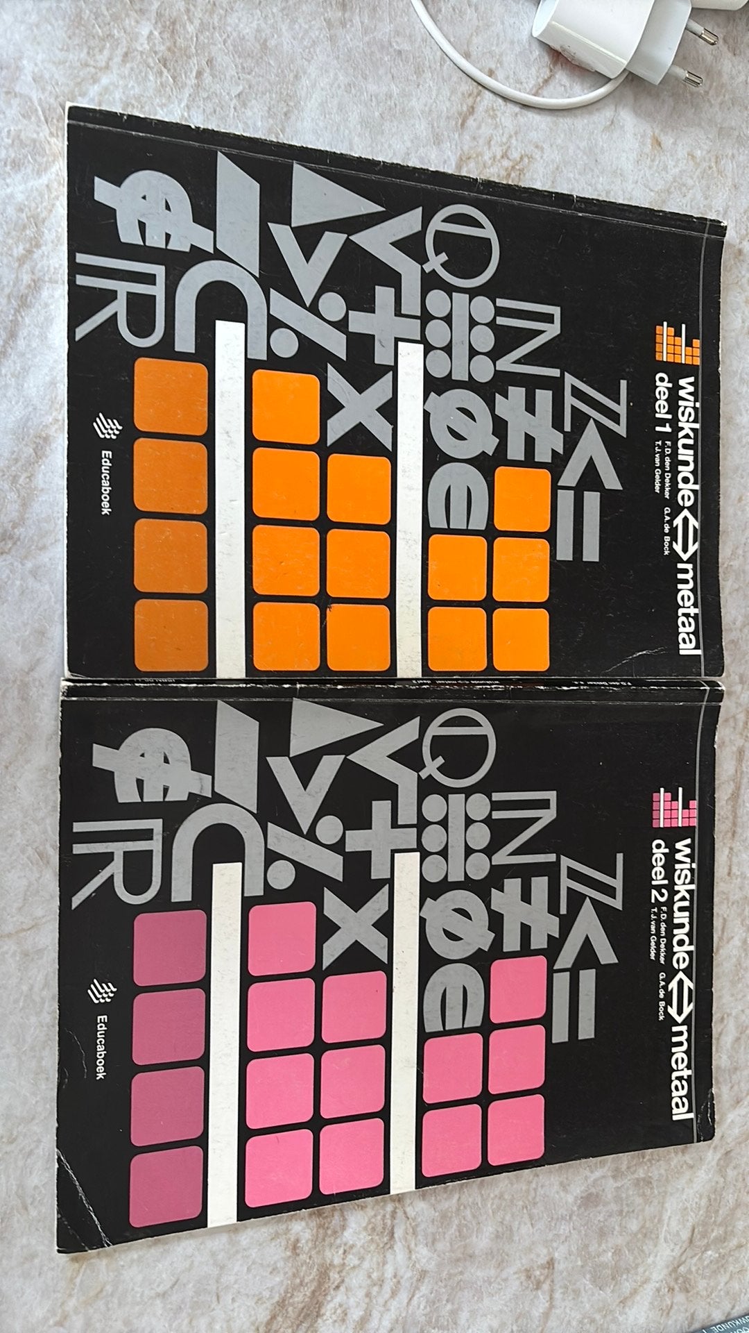 Wiskunde Metaal deel 1 en 2 Educaboek, Boeken, Schoolboeken, Ophalen of Verzenden, Gelezen, Overige niveaus, Wiskunde A