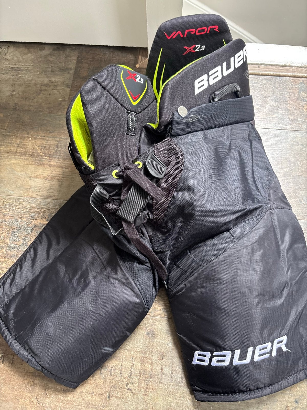Bauer Vapor X2.9 ijshockeybroek jr M zwart, Ophalen of Verzenden, Gebruikt