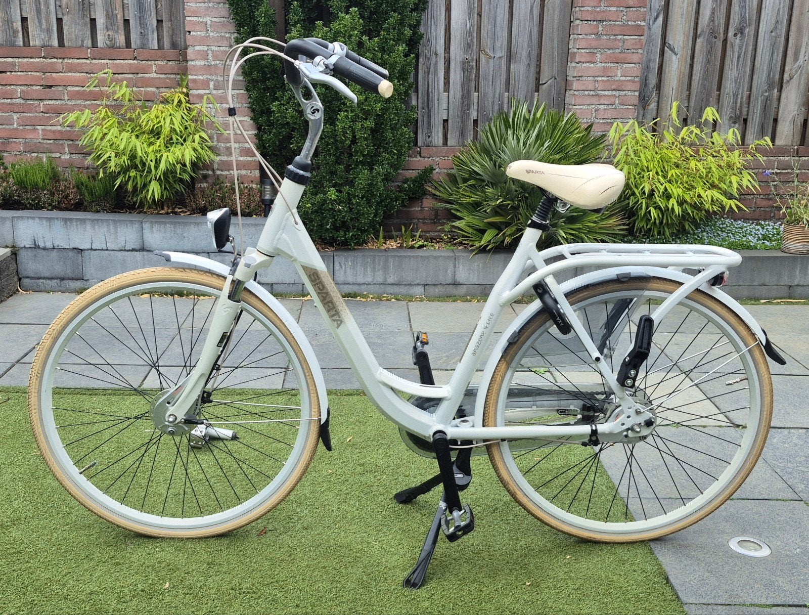 Sparta Amazone 4 Life mamafiets - 57 cm, Fietsen en Brommers, Fietsen | Dames | Moederfietsen, Ophalen, 2 zitjes, 56 cm of meer