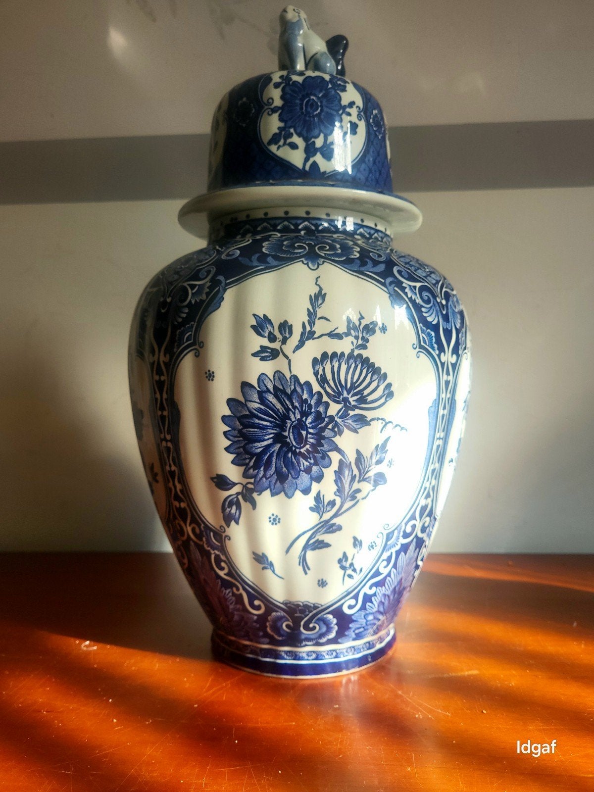Delfts Blauwe Vaas - Royal Boch, Ophalen of Verzenden