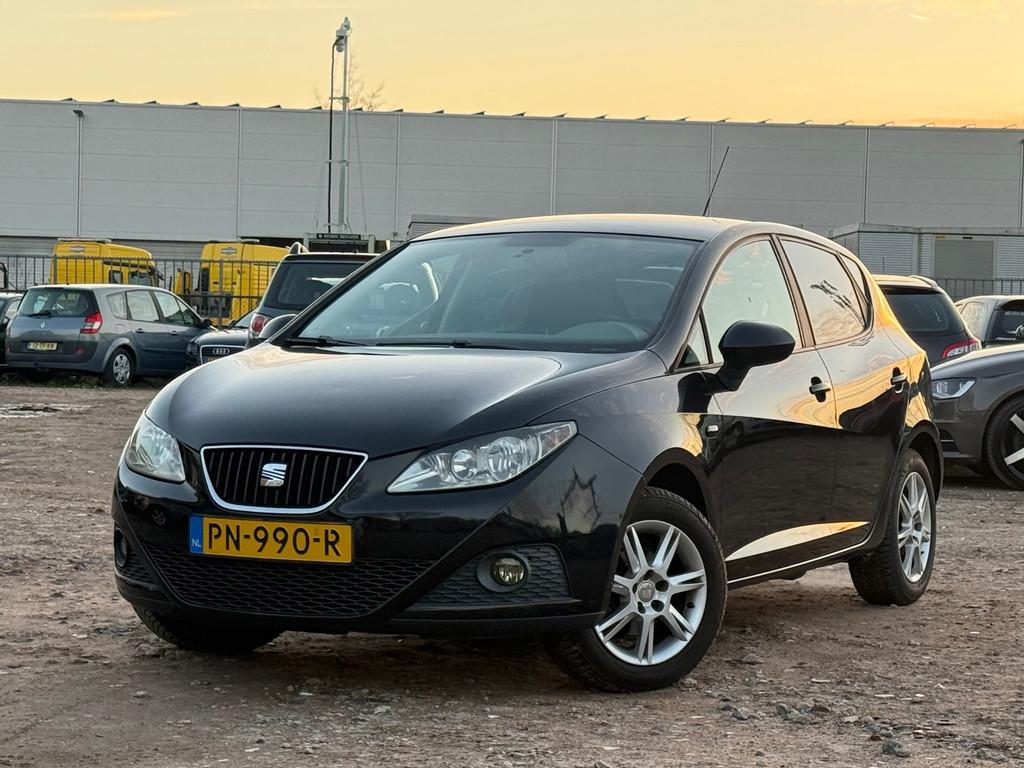 Seat Ibiza 1.4 Sport/ NAVIGATIE/ LM VELGEN, Auto's, Seat, Voorwielaandrijving, 86 pk, 4 cilinders, Traction-control