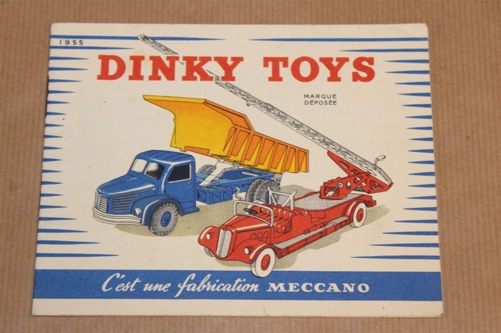 Oude Franse Dinky Toys catalogus - 1955, Ophalen of Verzenden