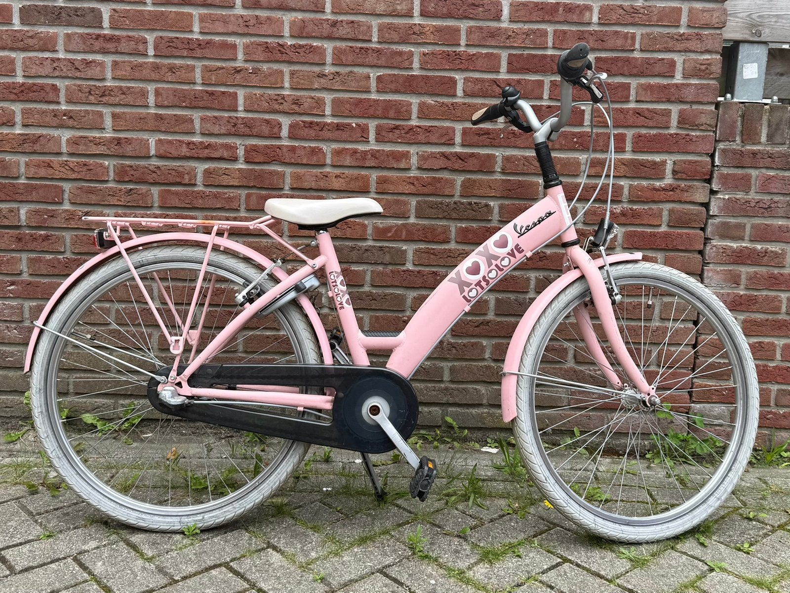 Leuke meidenfiets 24”, Fietsen en Brommers, Fietsen | Meisjes, Ophalen, Zo goed als nieuw, 24 inch