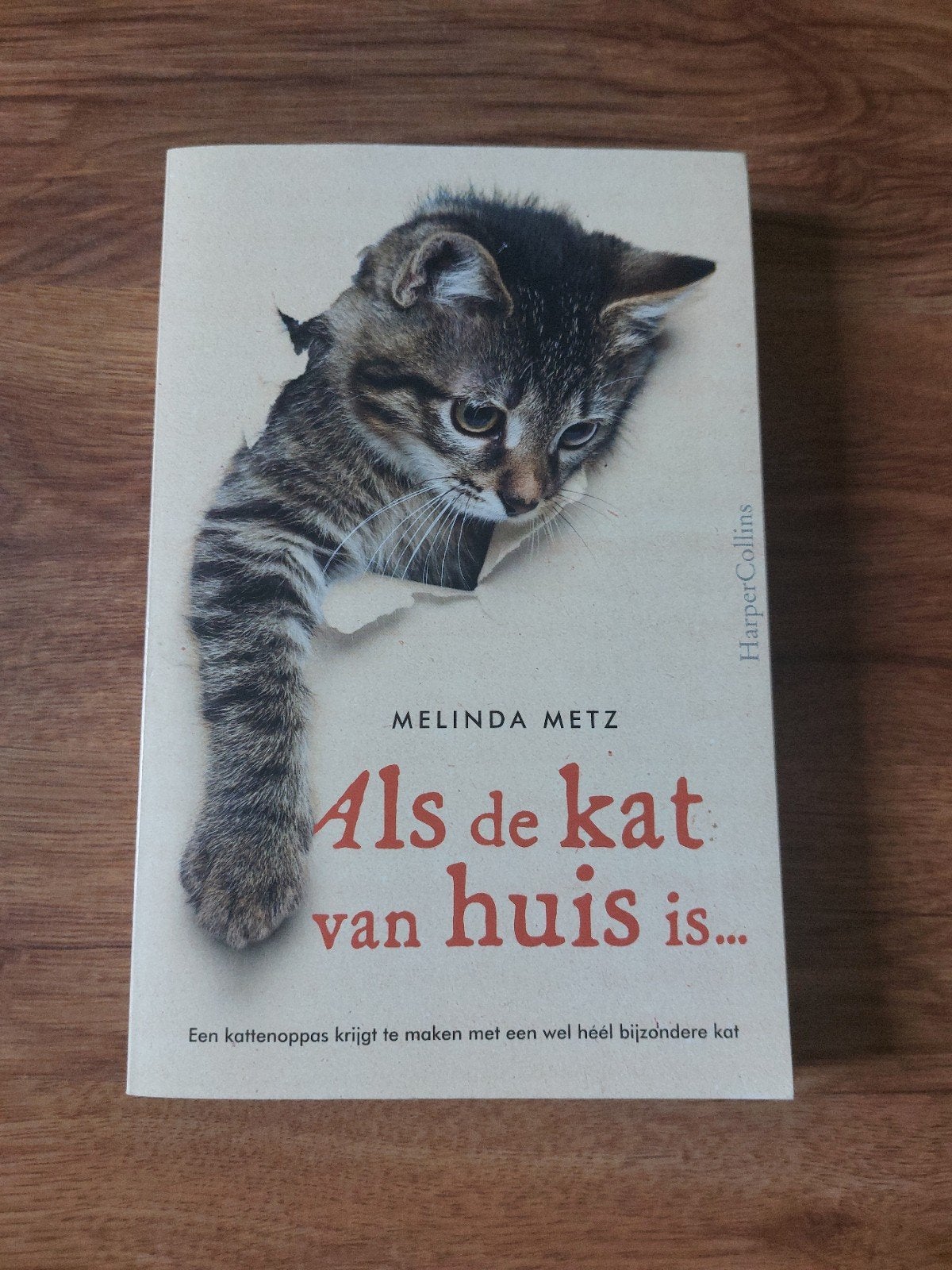 Roman van Melinda Metz • Als de kat van huis is, Ophalen of Verzenden, Zo goed als nieuw, Melinda Metz