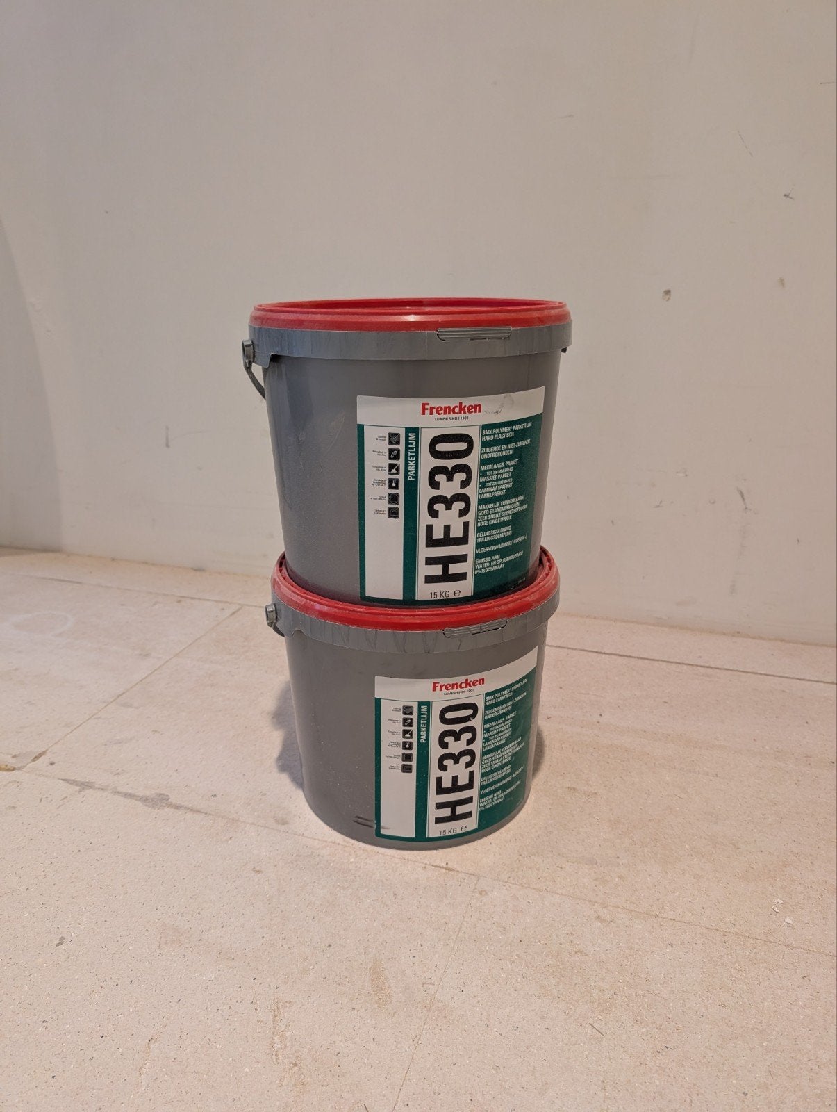 NIEUW frencken he330 parkerlijm 2 x 15kg, Ophalen, Nieuw, Parket