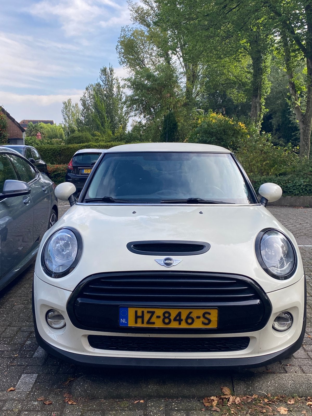 Mini 1.5 Cooper Business f56 2016 Wit airco navie lees adv, Voorwielaandrijving, 136 pk, Zwart, 4 stoelen