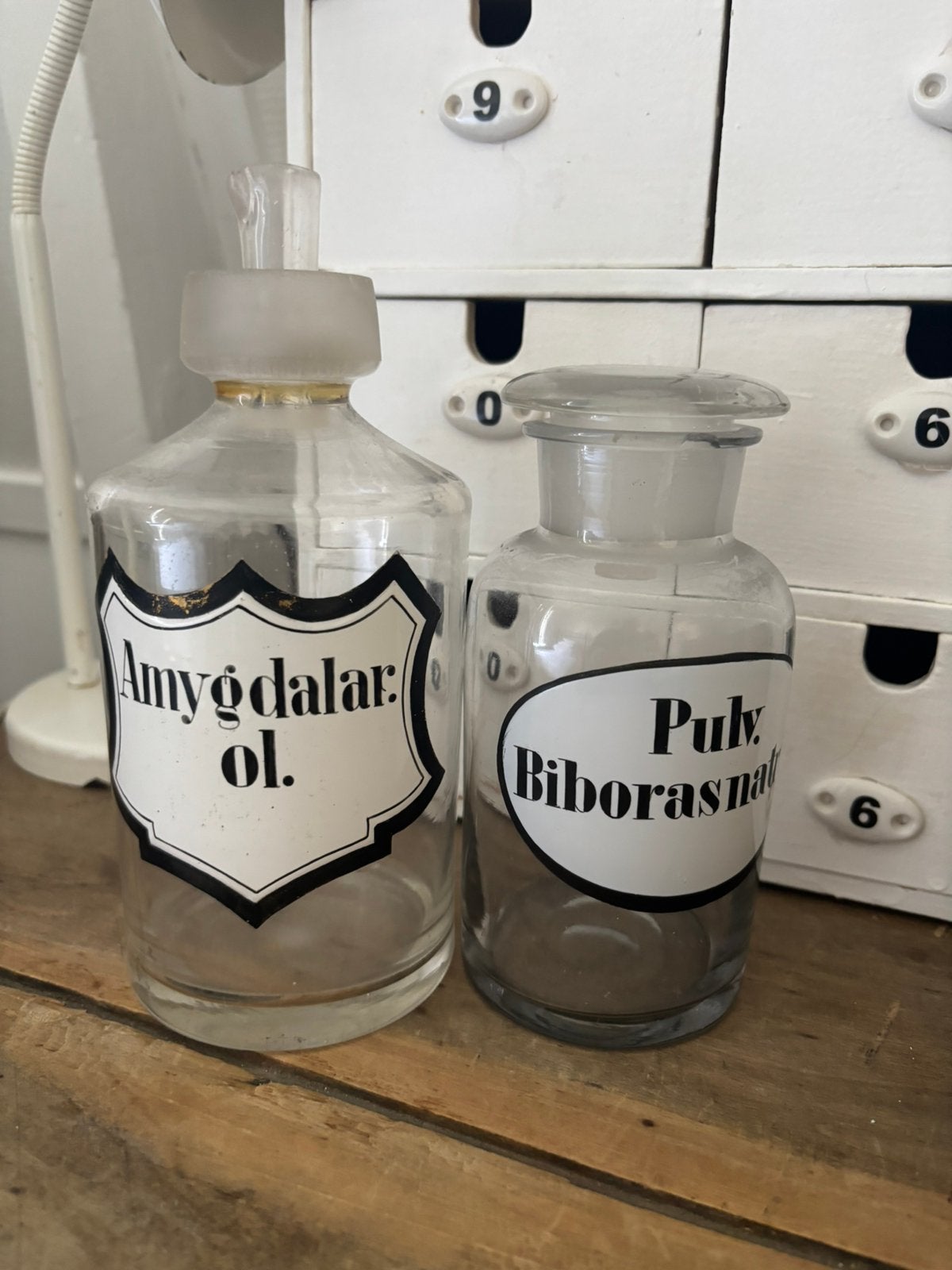 2 schitterend apothekers potten, Ophalen of Verzenden
