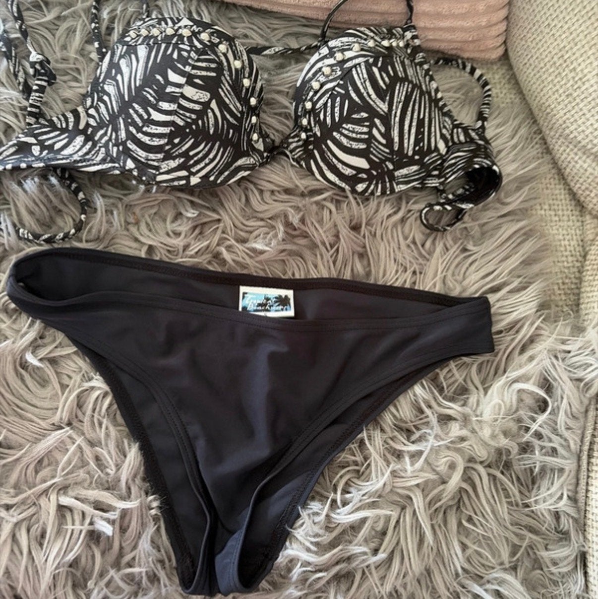 Bikini's maat S/M, bovendeel Calvin Klein, Ophalen of Verzenden, Gedragen, Meerkleurig, Bikini