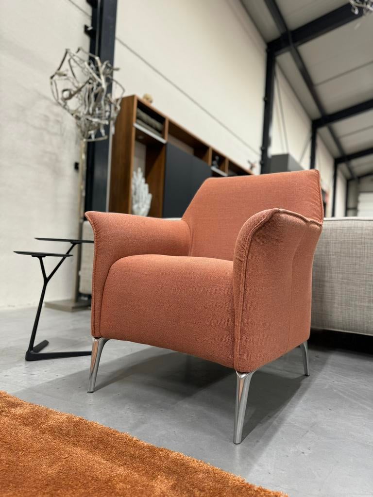 Nieuw Leolux Mayuro Fauteuil prairie 17 stof design stoel