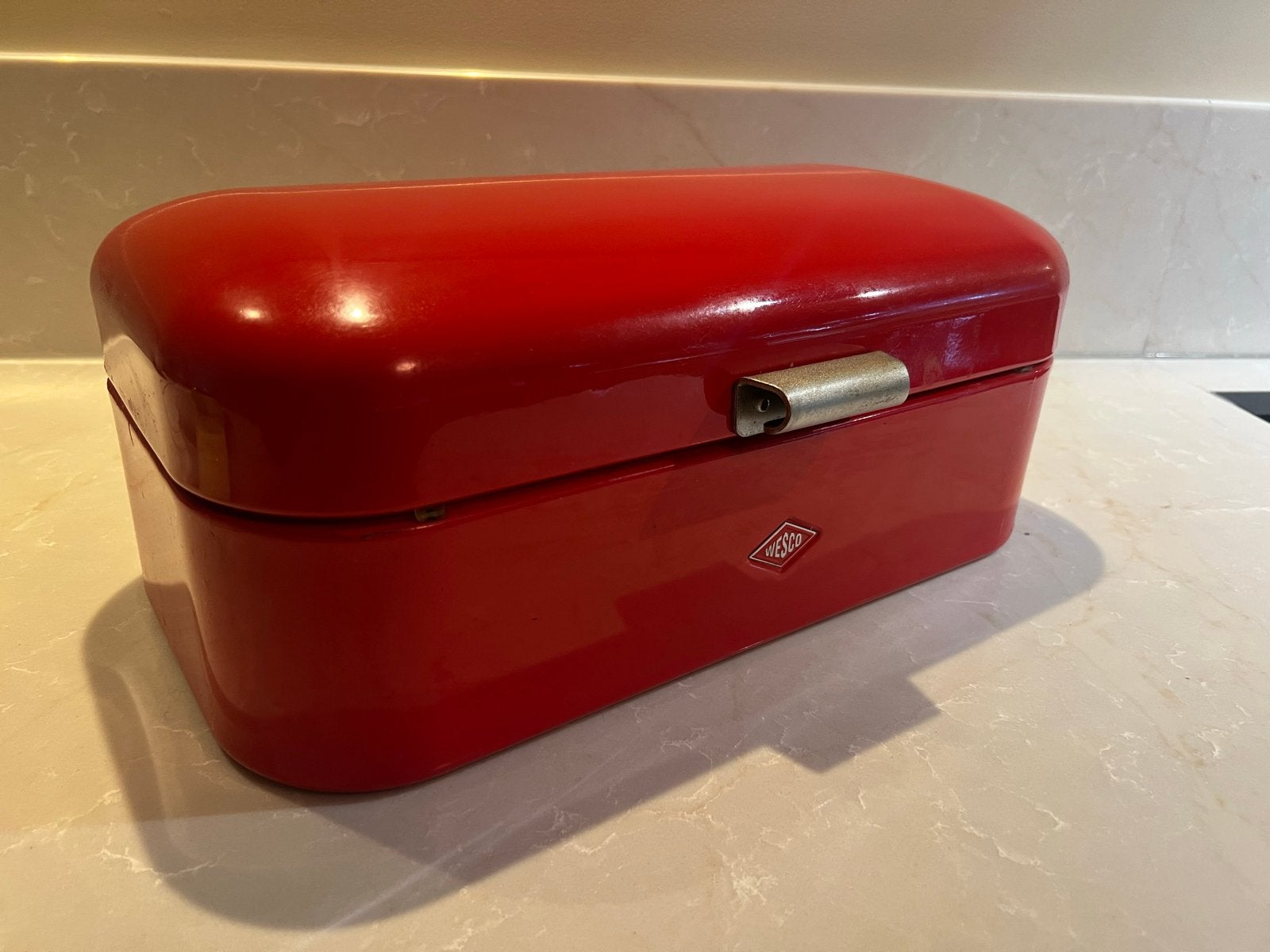 Wesco Grandy Broodtrommel Rood - Eyecatcher, Ophalen, Gebruikt, Metaal, Broodtrommel