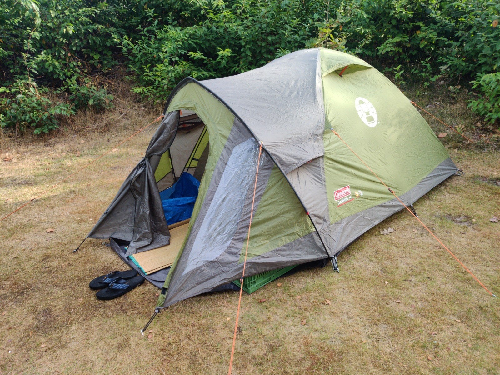 Coleman Darwin 3 plus tent zgan, Ophalen of Verzenden, Zo goed als nieuw