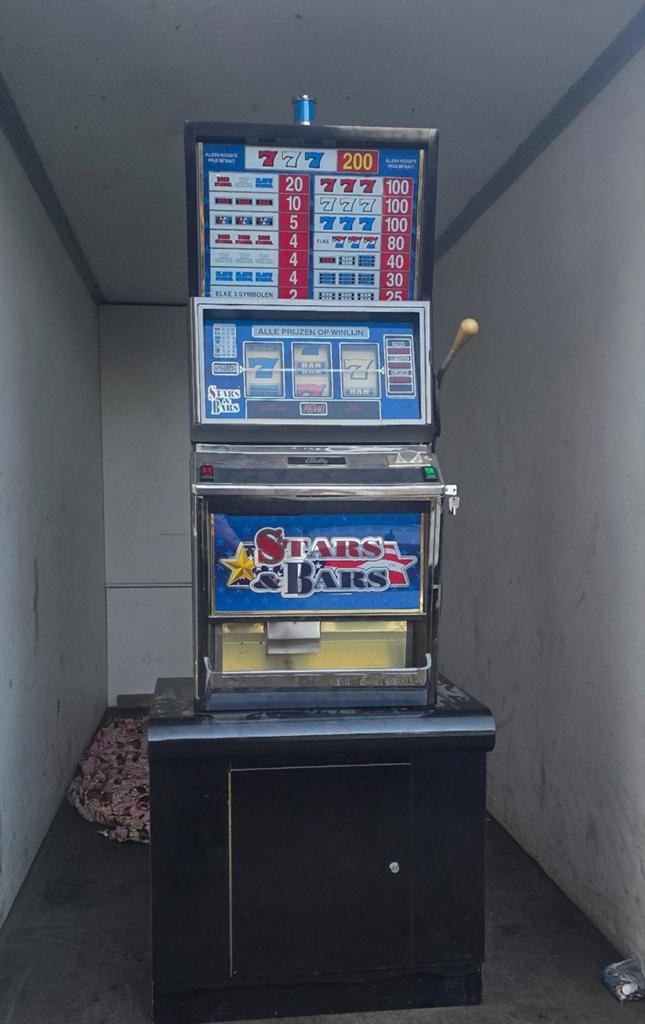 Bally Stars & Bars gokkast - Monteur gezocht, Verzamelen, Automaten | Gokkasten en Fruitautomaten, Overige munten, Ophalen of Verzenden