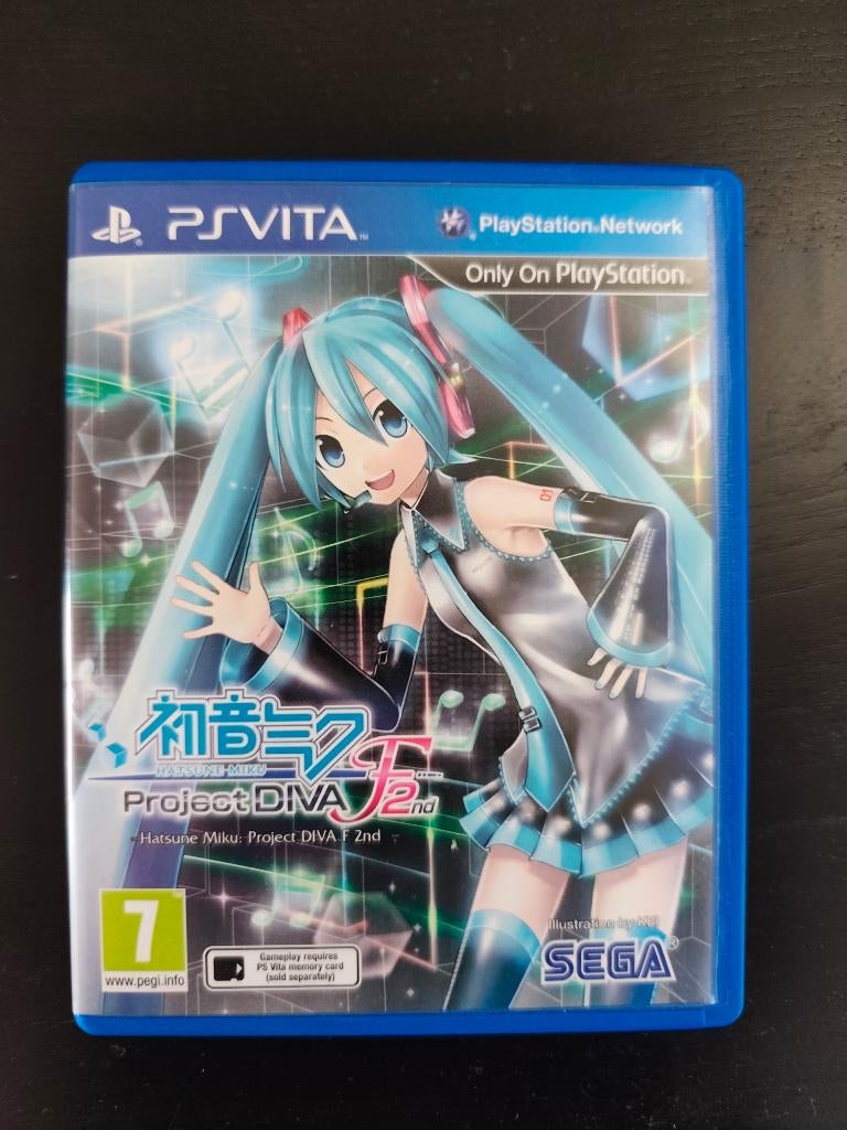PSVita: Hatsune Miku Project Diva F 2nd, Spelcomputers en Games, Spelcomputers | Sony PlayStation Vita, Ophalen of Verzenden, Zo goed als nieuw
