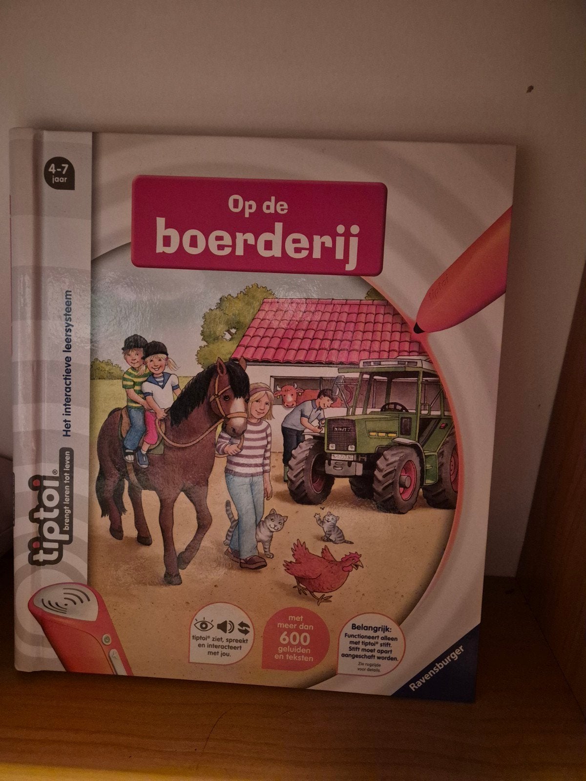 Tiptoi: Op de boerderij (4-7 jaar) - Interactief leersysteem, Ophalen of Verzenden