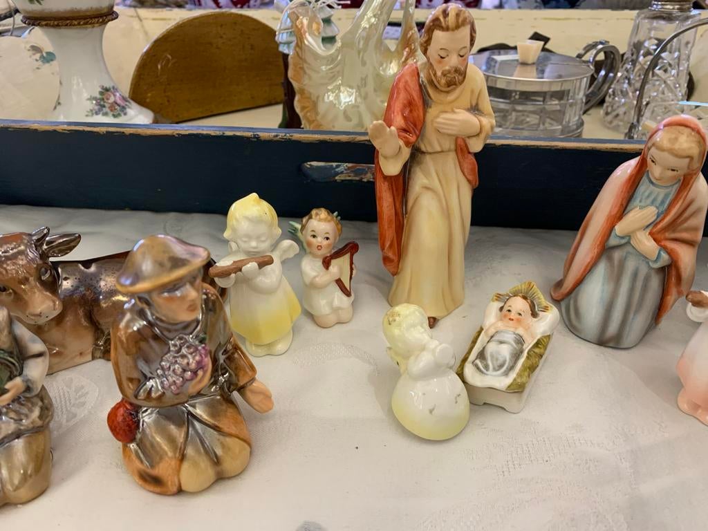 #kerst kerststal goebel duitsland bijzondere uitvoering, Diversen, Kerst, T, Ophalen of Verzenden, Zo goed als nieuw, N