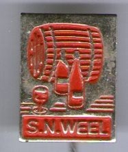 S.N. Weel drankengroothandel zilverkl speldje ( N_169a), Verzenden, Nieuw, Merk, Speldje of Pin