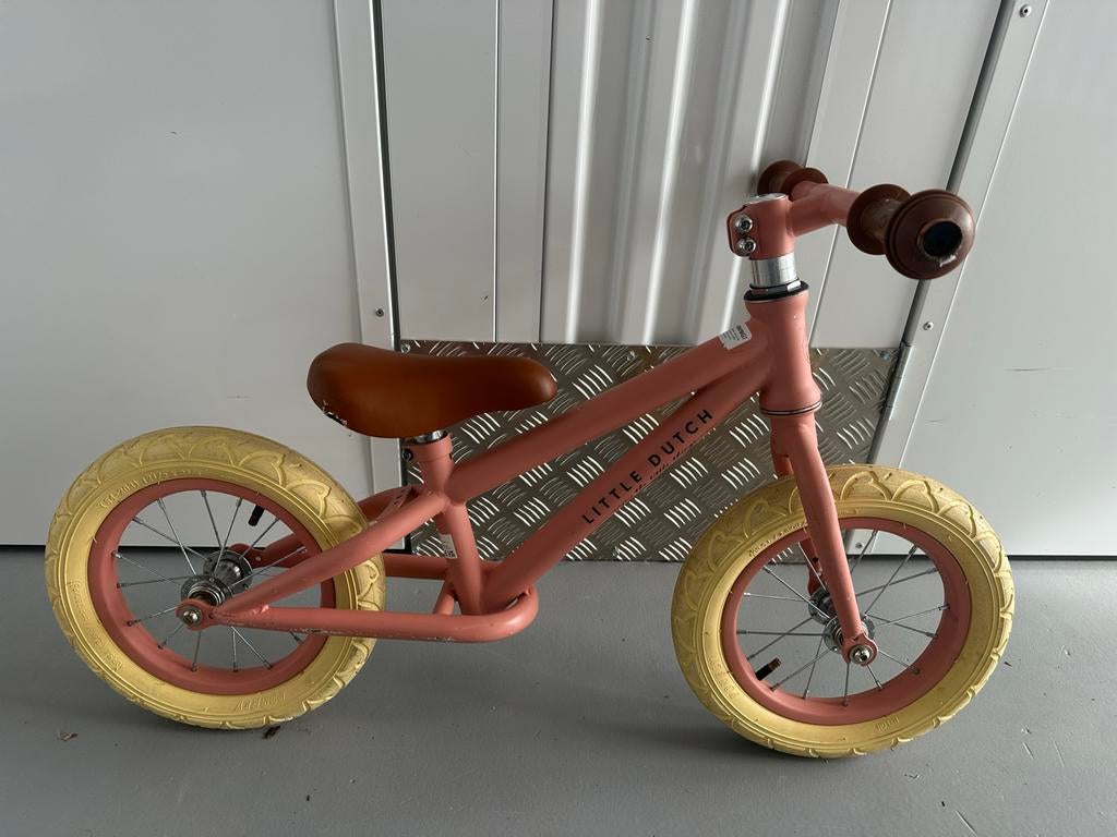 Little Dutch loopfietsje roze, Ophalen, Gebruikt, Loopfiets