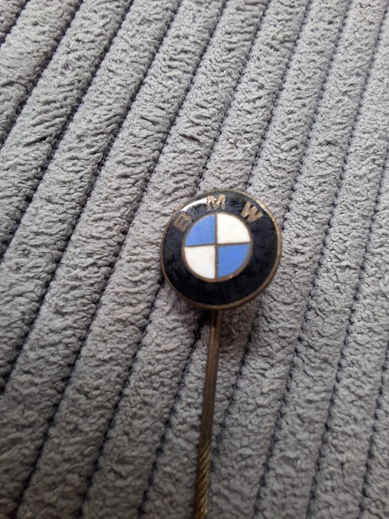 Emaille speld BMW, Ophalen of Verzenden, Transport