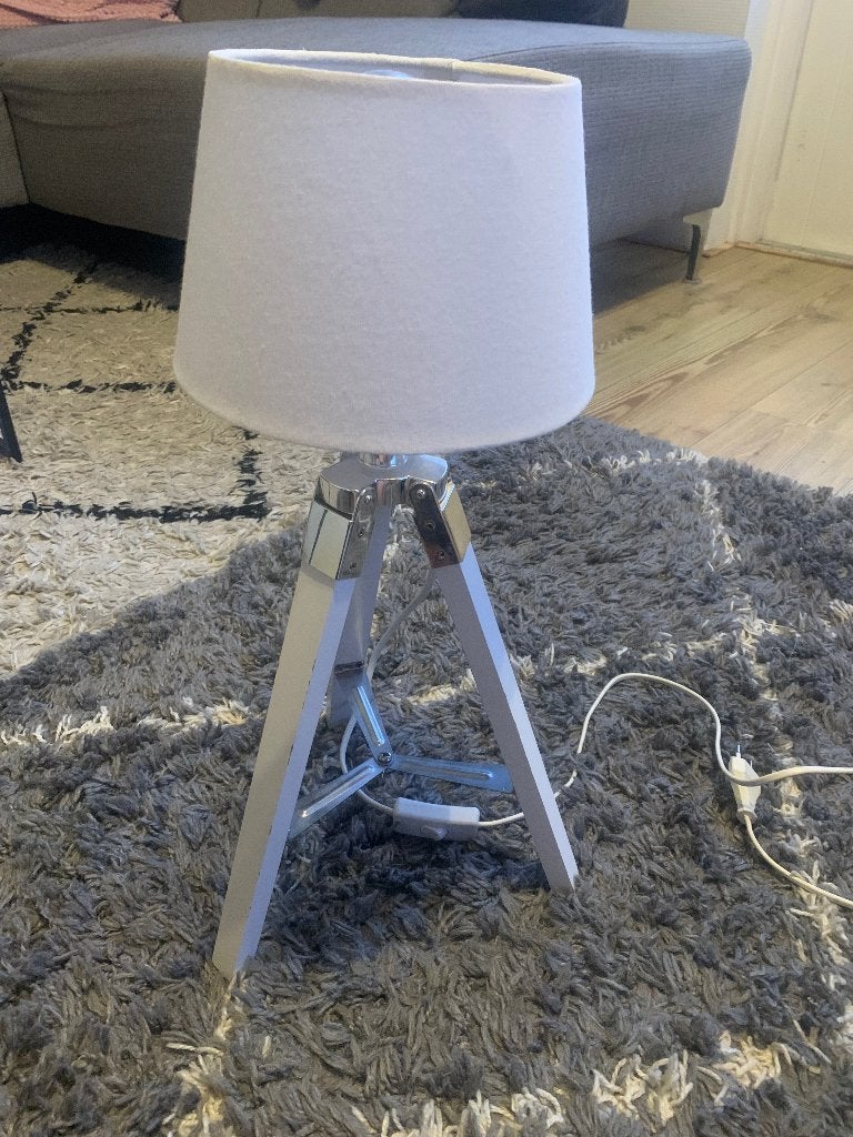 Tafel lamp  wit, Ophalen, Overige typen, Gebruikt, Wit