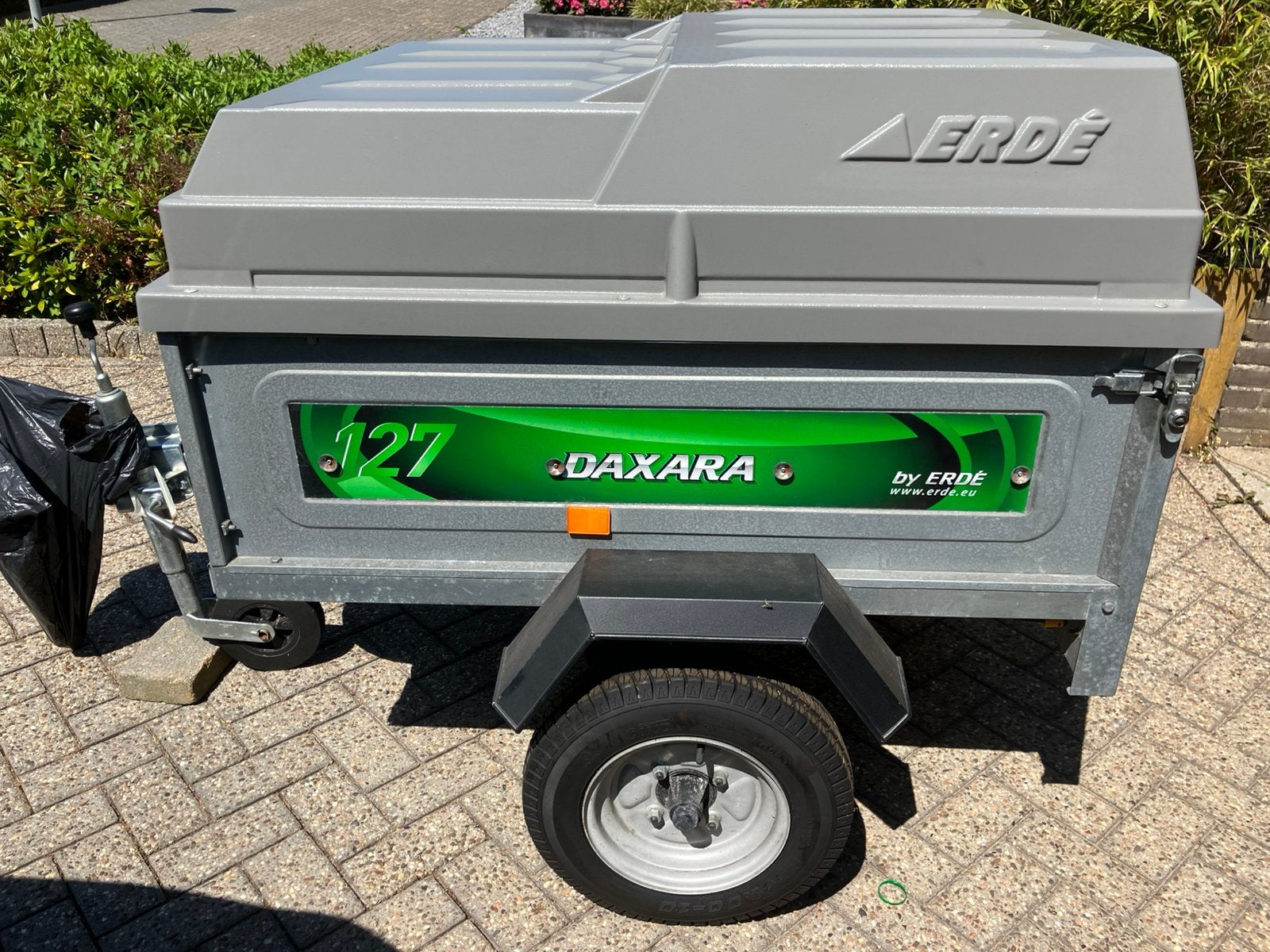 Daxara 127 aanhangwagen met deksel, Ophalen, Zo goed als nieuw