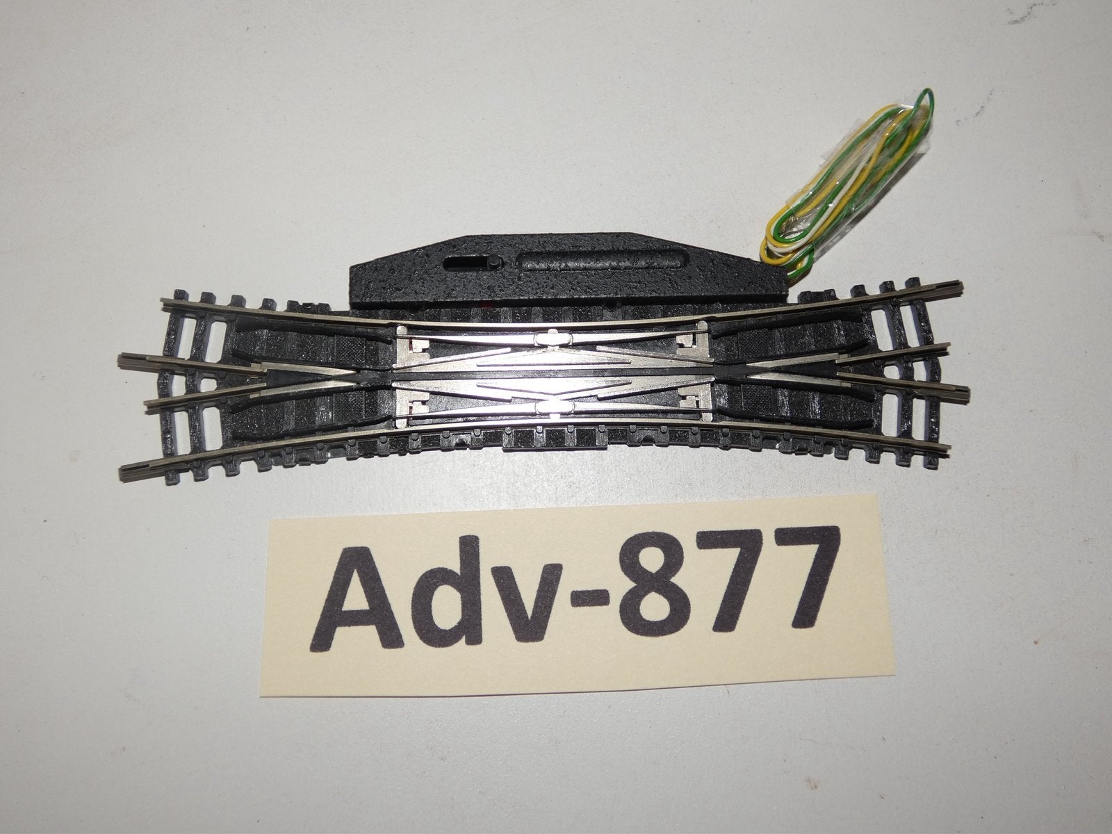 Adv-877 N Spoor Elektrische Dubbeler Kruiswissel 14960 Trix, Gebruikt, Gelijkstroom, Trix, Rails