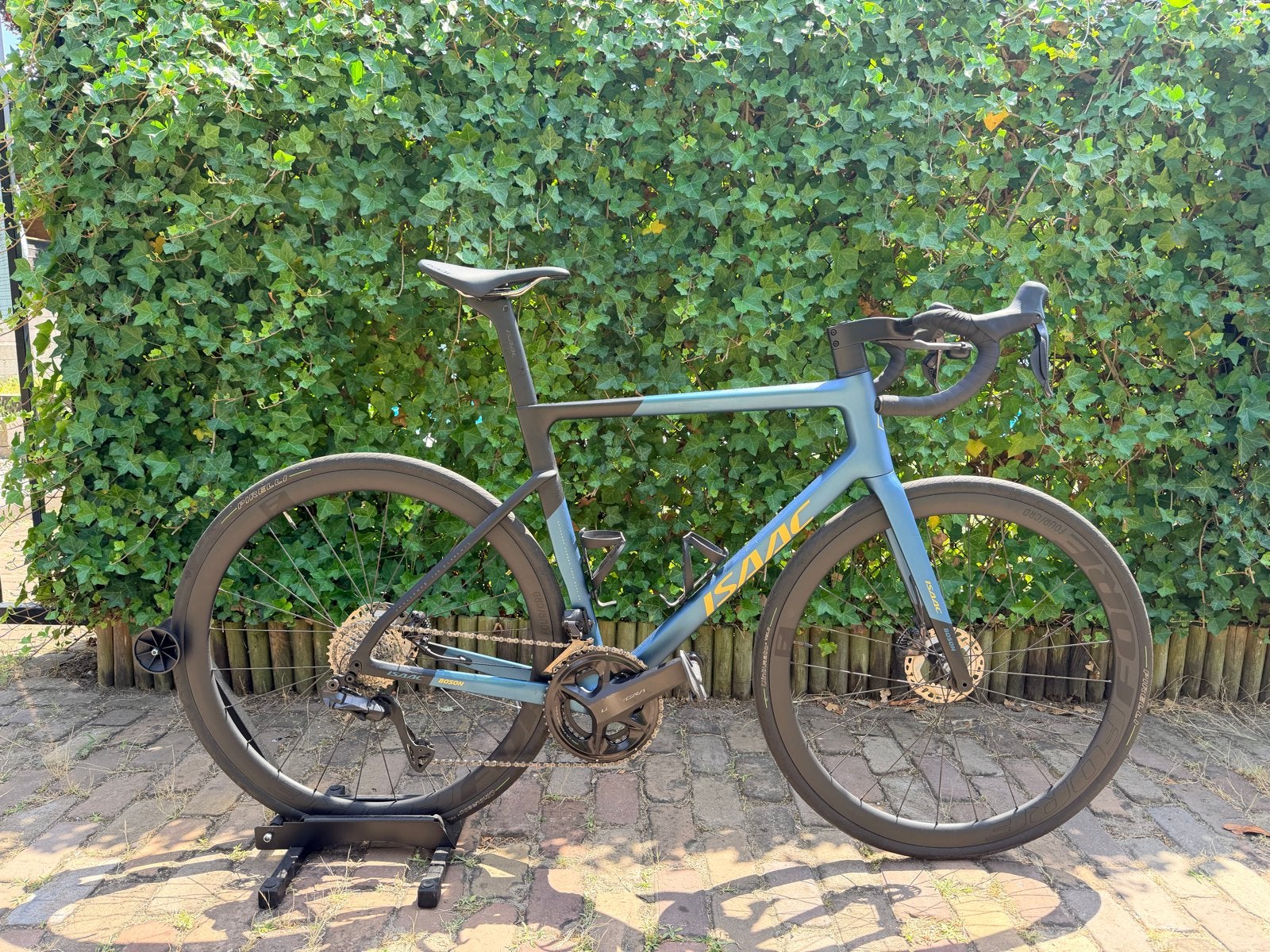 Isaac Boson racefiets - Maat L (56), 28 inch, Carbon, Heren, Zo goed als nieuw