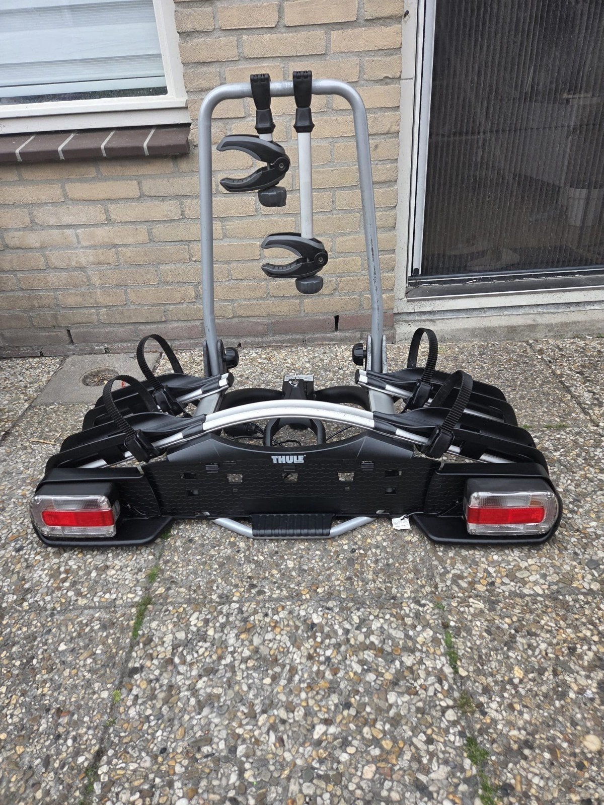 Thule EW G2 921 Fietsendrager-Kantelbaar Z.G.A.N, Auto diversen, Ophalen, Zo goed als nieuw, Trekhaakdrager