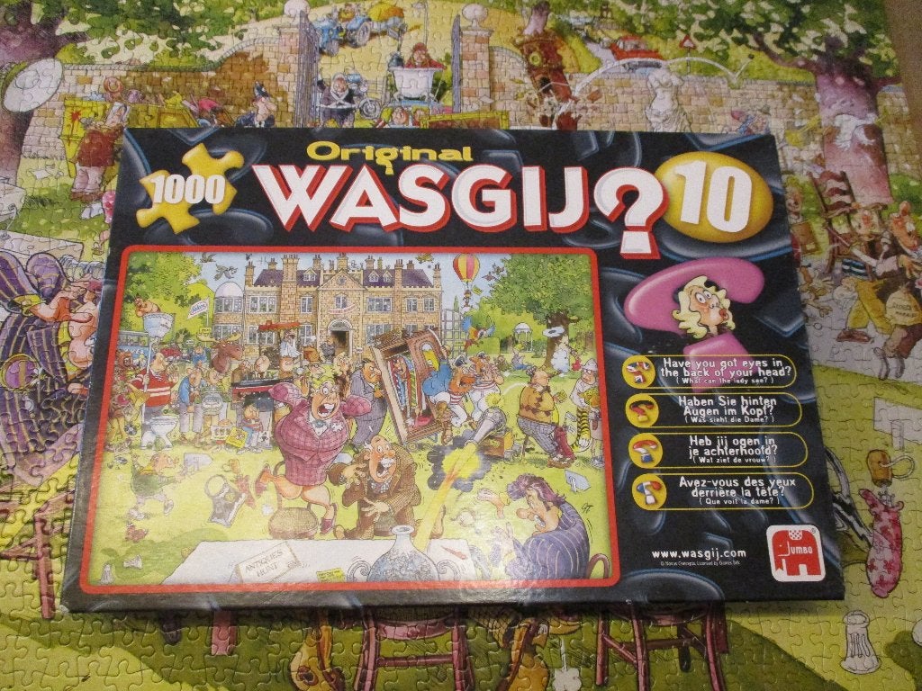 Jumbo Wasgij Original Puzzle No 10 Antiek Jacht, Hobby en Vrije tijd, Denksport en Puzzels, Zo goed als nieuw, Legpuzzel, 500 t/m 1500 stukjes