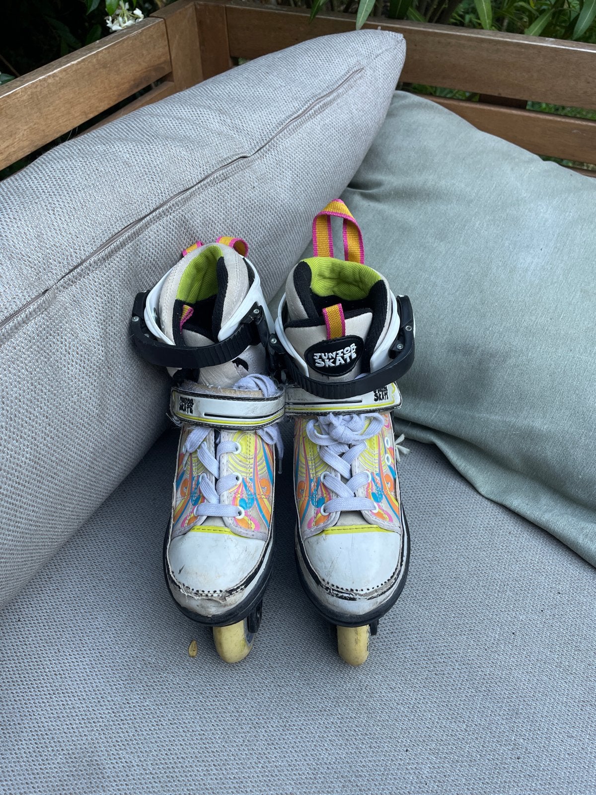 Junior Skate Inline Skates maat 33/36- Verstelbaar, Overige merken, Kinderen, Ophalen of Verzenden, Inline skates 4 wielen