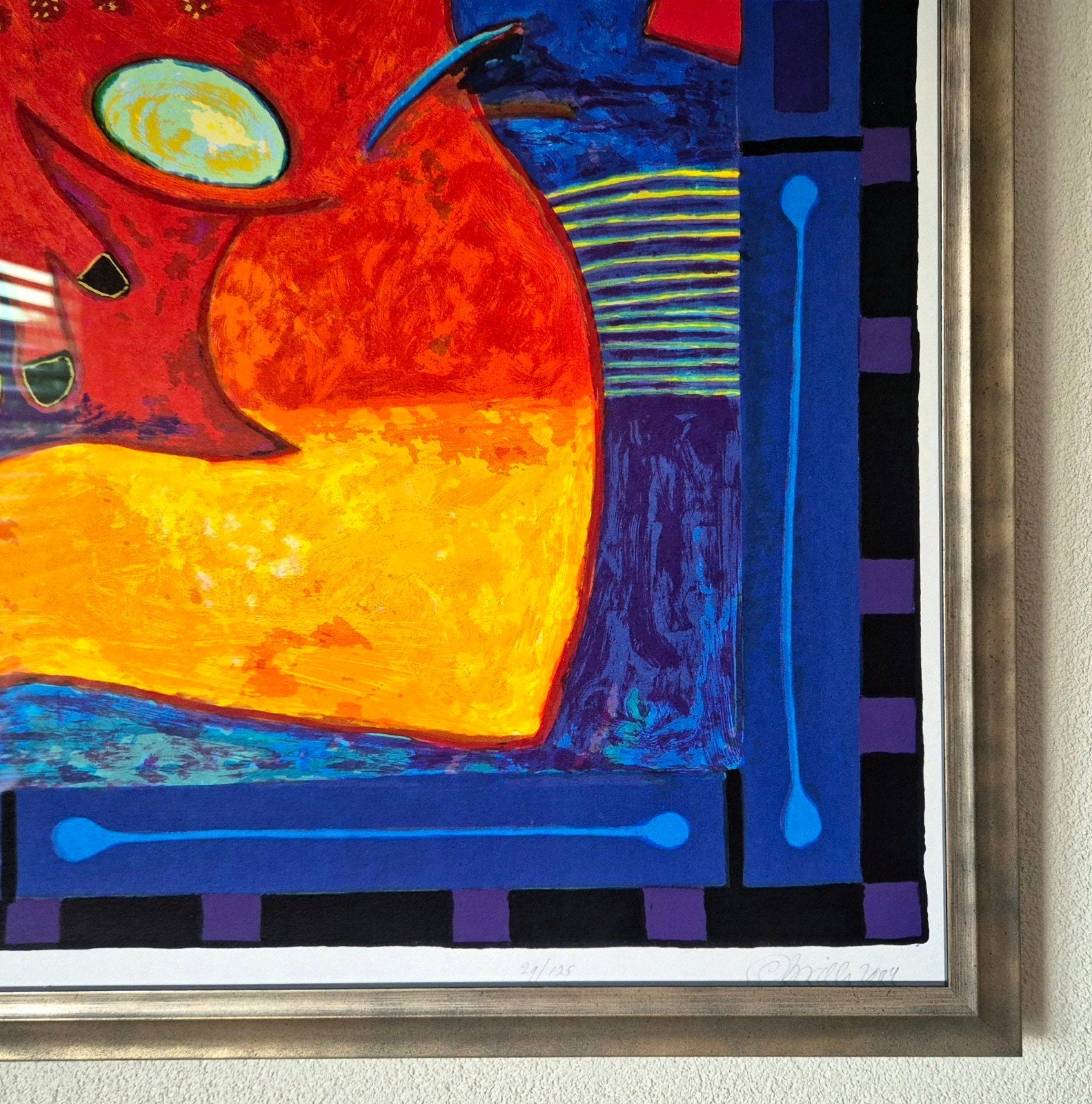 Clemens Briels, Litho new framed incl Museum glass., Ophalen of Verzenden