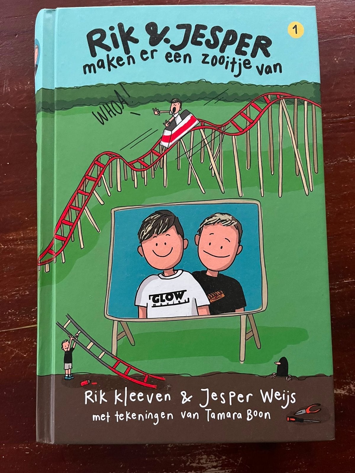 Rik & Jesper maken er een zooitje van - Kinderboek, Ophalen of Verzenden, Zo goed als nieuw, Fictie algemeen