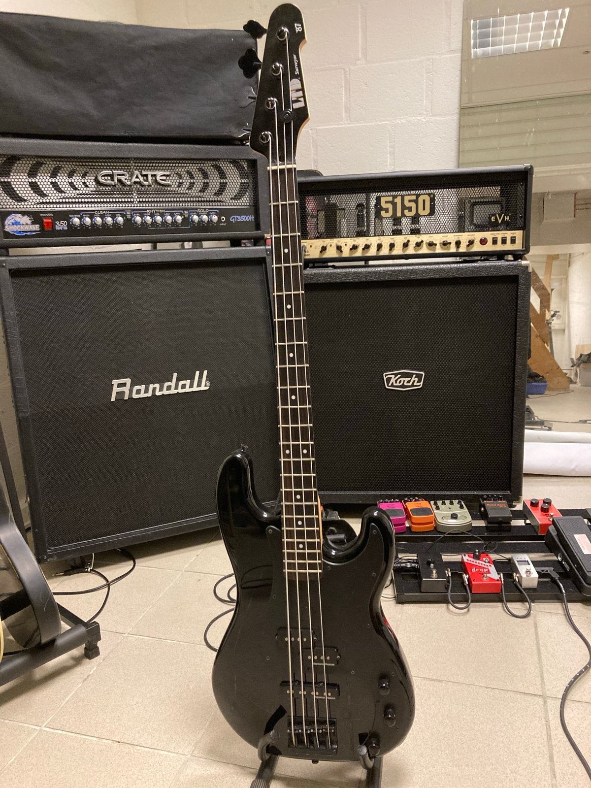 ESP LTD Surveyor '87 basgitaar - Zeer goede staat, Ophalen of Verzenden, Zo goed als nieuw, Elektrisch