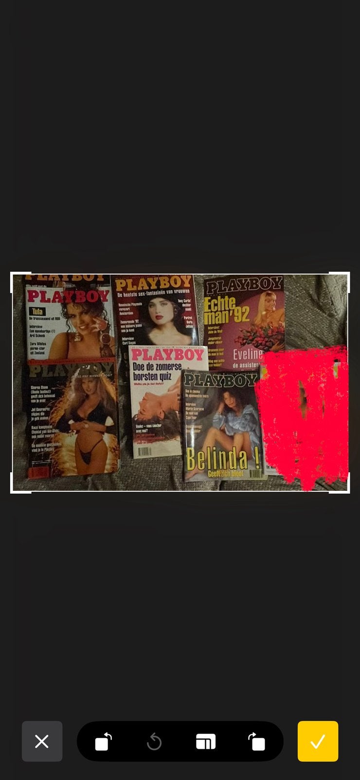 Vintage Playboy jaargang 1992 – 7 stuks, Ophalen of Verzenden, Zo goed als nieuw, Muziek, Film of Tv