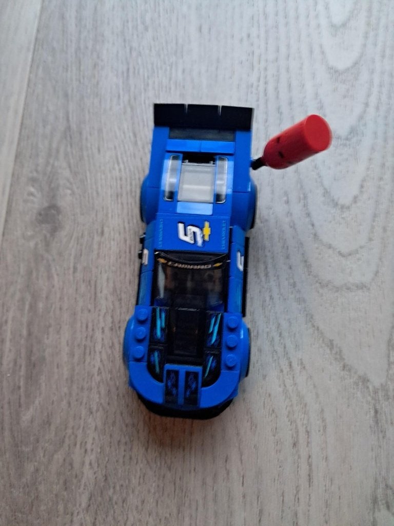 Lego Speed Champions Chevrolet Camaro ZL1 racewagen, Gebruikt, Lego, Overige typen, Inclusief minifiguren