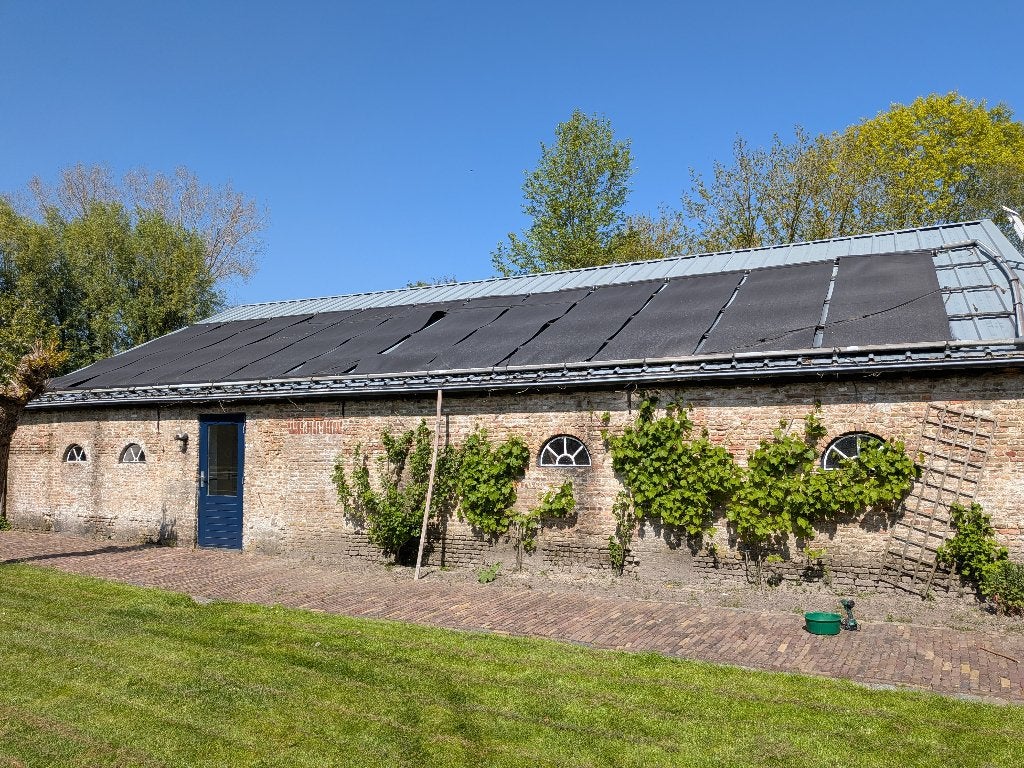 Zwembad verwarming, zonnecollectoren, Ophalen, Gebruikt, Verwarming