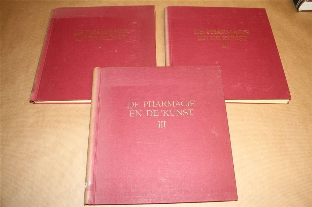 De pharmacie en de kunst. In 3 delen. D.A. Wittop Koning., Ophalen of Verzenden, Gelezen
