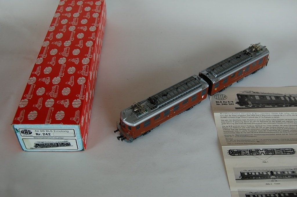 HAG 242., Overige merken, Wisselstroom, Locomotief, Ophalen of Verzenden