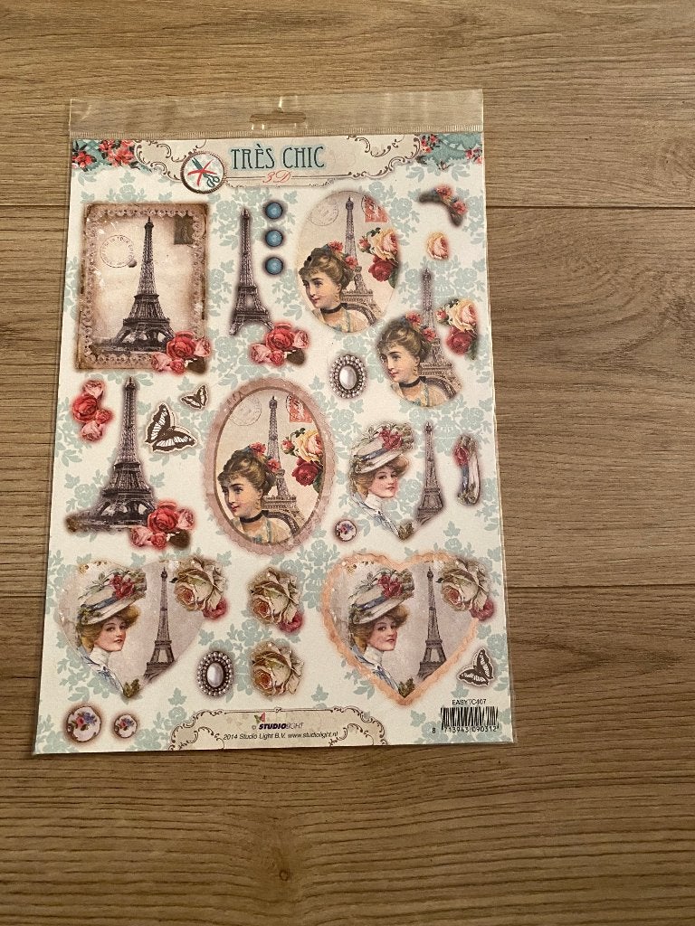 Uitdrukvel Très Chic 3d, Ophalen of Verzenden, Nieuw, Kerst, Overige typen