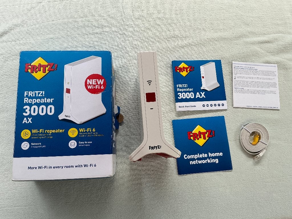 Fritz 3000 AX triband wifi 6 mesh repeater nieuw in doos, Ophalen of Verzenden, Nieuw, Fritz Repeater