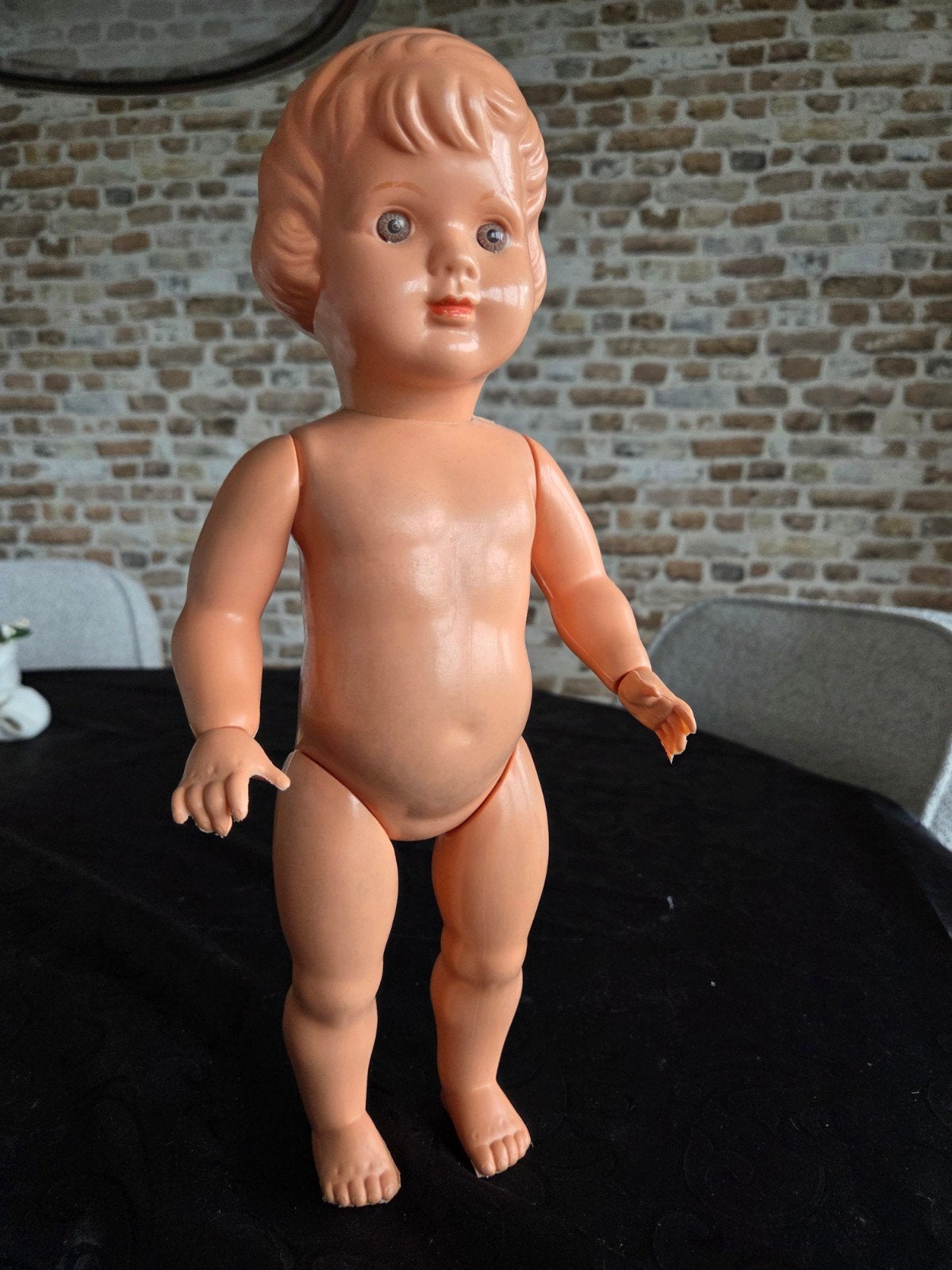 Vintage Wildebras Babypop - Jaren '60 - 40 cm, Ophalen of Verzenden, Gebruikt, Babypop