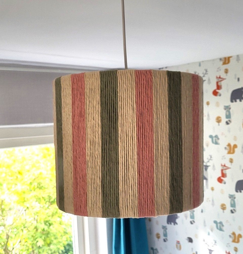 Lampenkap voor hanglamp of tafellamp NEW, Natuurlijk materiaal, Nieuw, Landelijk, E27 (groot)