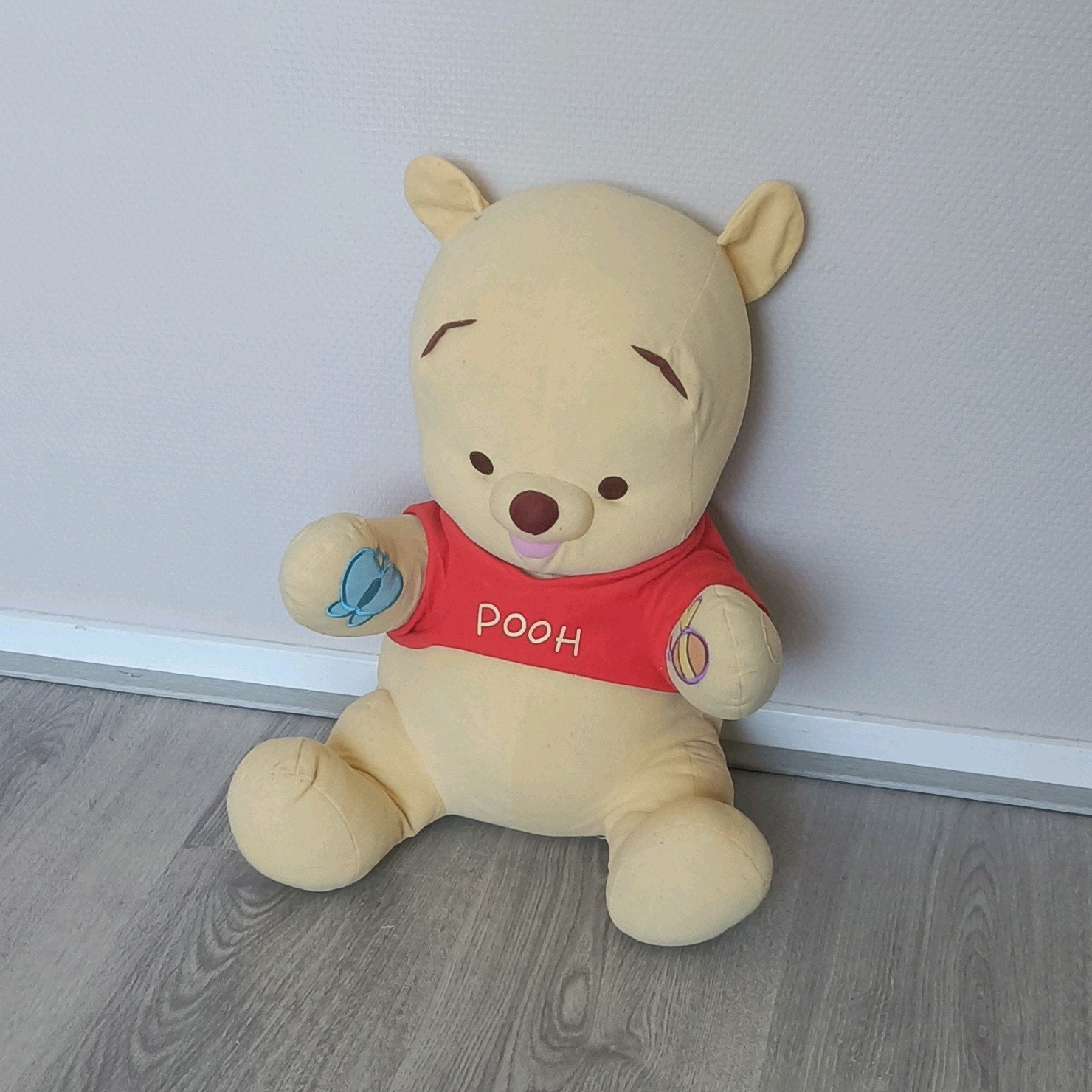 Winnie the pooh fisher price knuffel 45x32 cm, Ophalen of Verzenden, Winnie de Poeh of vrienden, Zo goed als nieuw, Knuffel