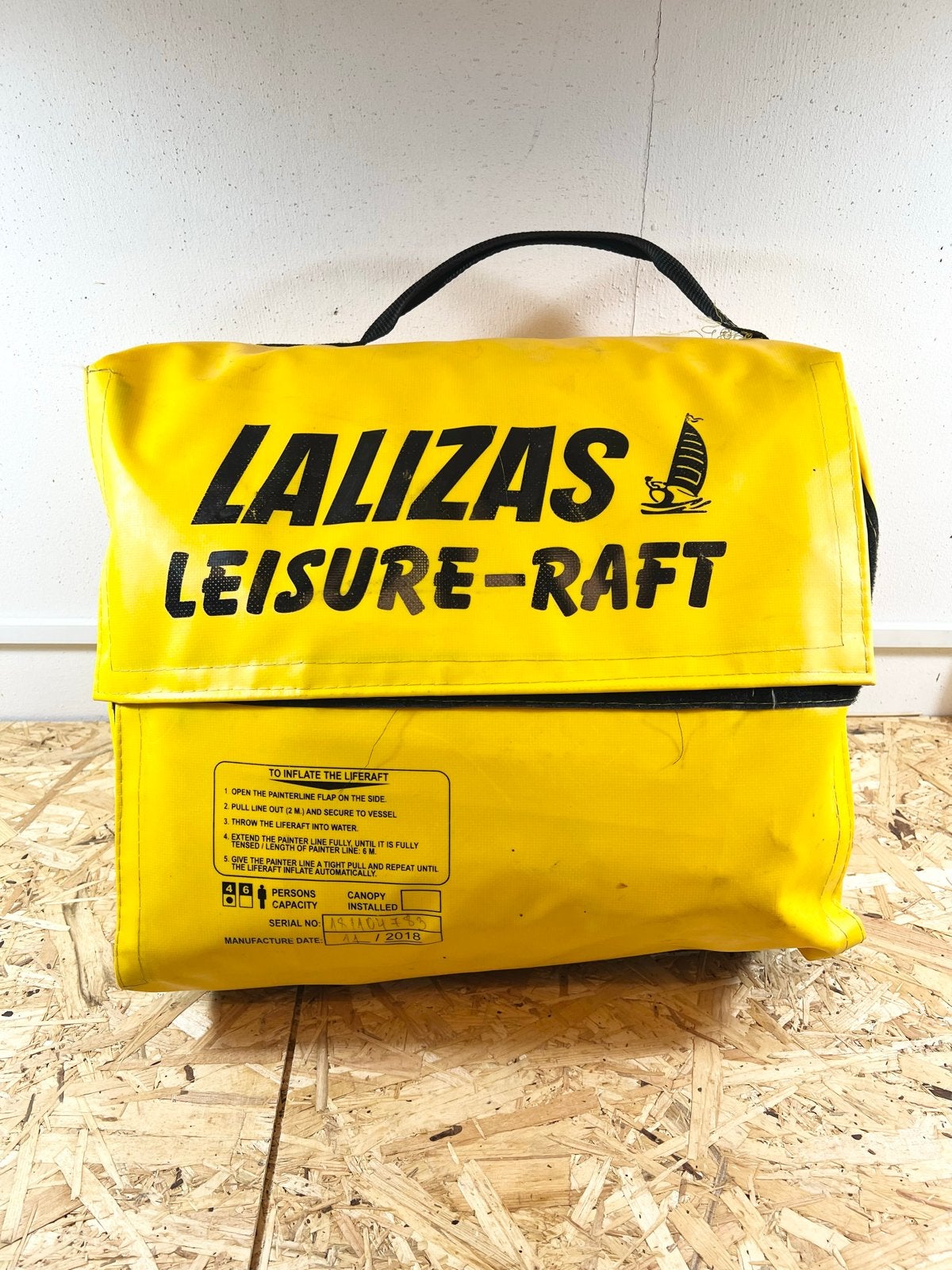 Lalizas Leisure-Raft reddingsvlot voor 4-6 personen, Ophalen of Verzenden, Zo goed als nieuw, Overige typen