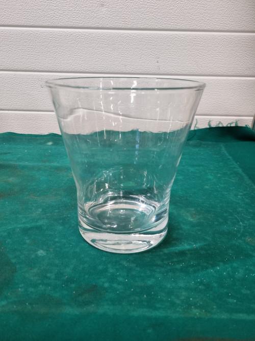 vaas glas dikke bodem, Ophalen of Verzenden, 'T Olde Gre-j, Info@toldegrej.nl, Endepoelstraat 20f Didam