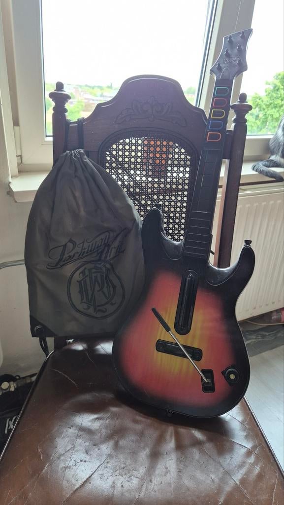 Guitar Hero world tour gitaar xbox, Ophalen, Overige merken, Gebruikt