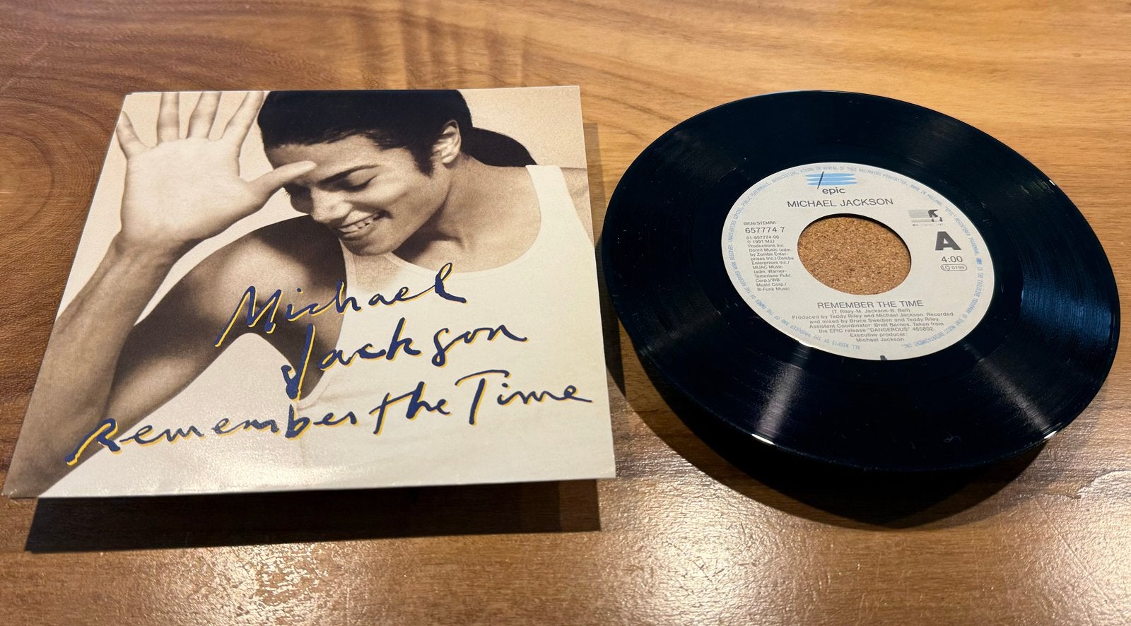 Michael Jackson - Remember the Time (Single) 1991 VG+++, Originele persing, Ophalen of Verzenden, Zo goed als nieuw, Pop