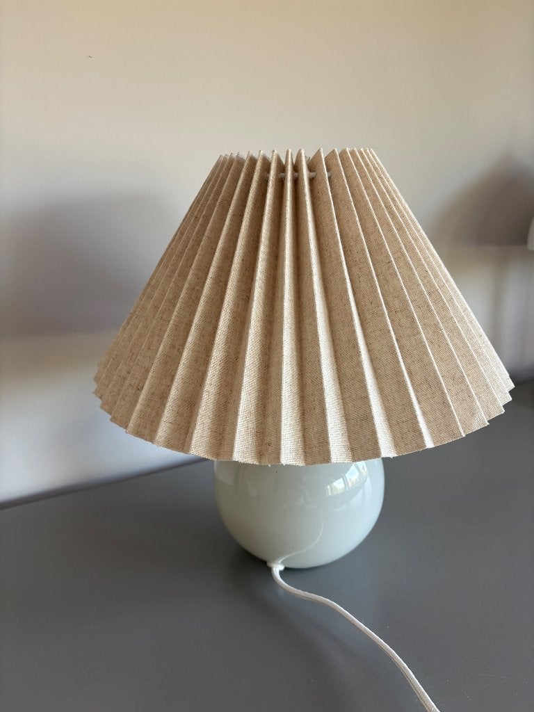 Tafellamp lamp H&M home, Overige merken, Textiel, Met schakelaar, E14 (klein)