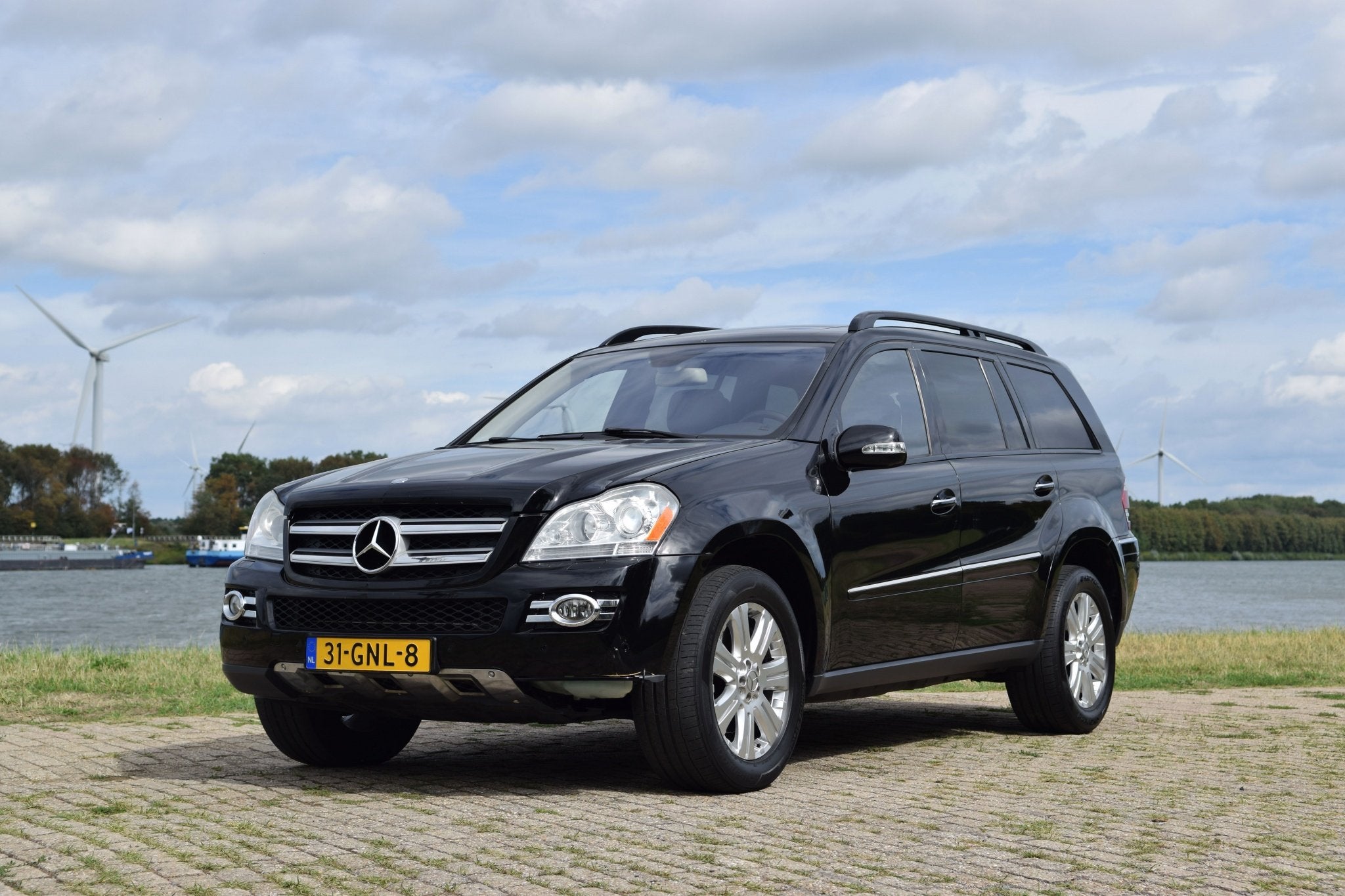 Mercedes-Benz GL-Klasse 450 EXPORT / HANDEL (bj 2007), Auto's, Automaat, 8 cilinders, Zwart, Bedrijf