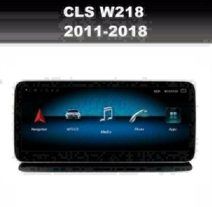 Mercedes CLS W218 navigatie android 9 wifi dab+ carkit 10,25, Auto diversen, Autoradio's, Nieuw, Ophalen of Verzenden