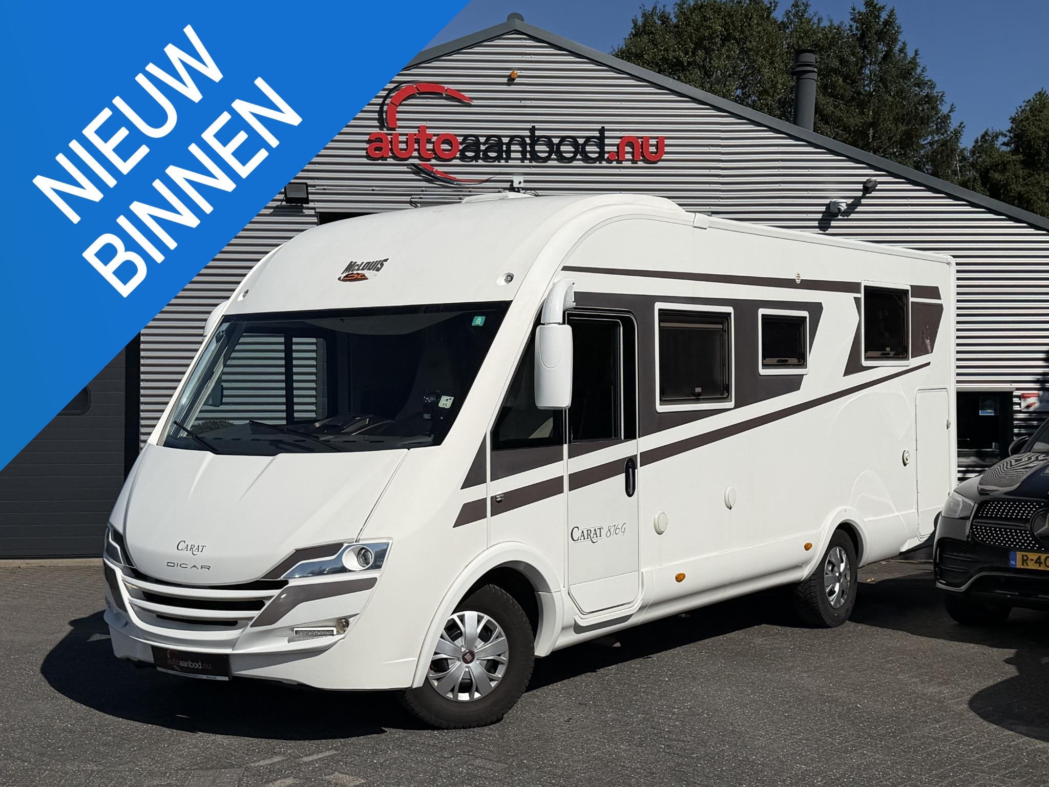 MC Louis Nevis 876 Carat by Dicar QUEENSBED | Camera | Navig, Caravans en Kamperen, 7 tot 8 meter, Bedrijf, 7 tot 8 meter, McLouis